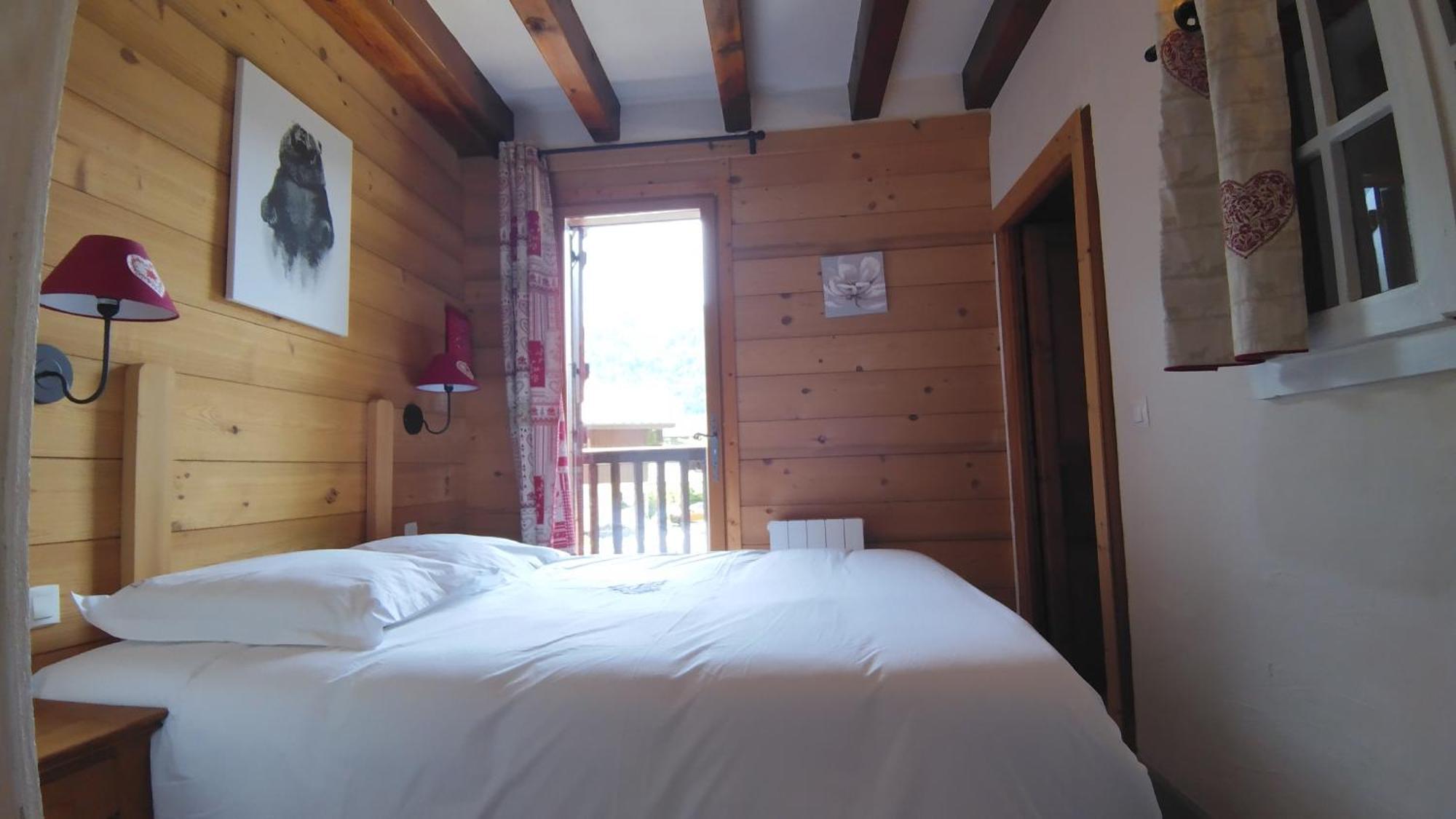 Villa La Ferme d'Henriette, à Samoëns Chambre photo