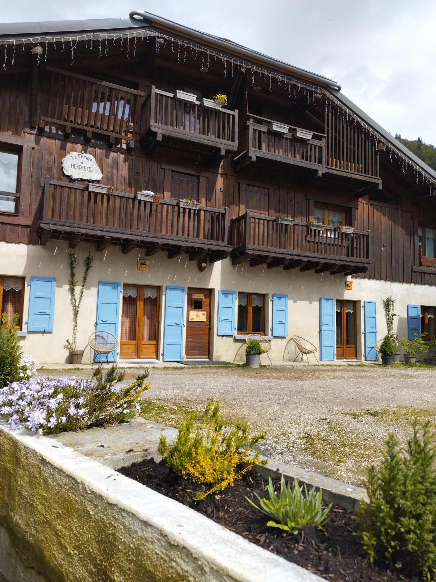 Villa La Ferme d'Henriette, à Samoëns Extérieur photo