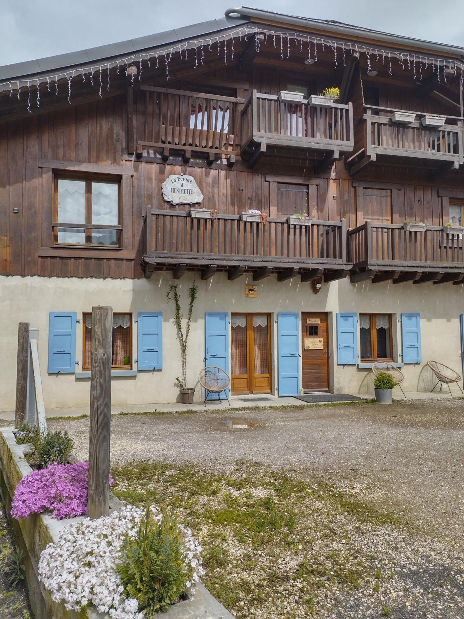 Villa La Ferme d'Henriette, à Samoëns Extérieur photo
